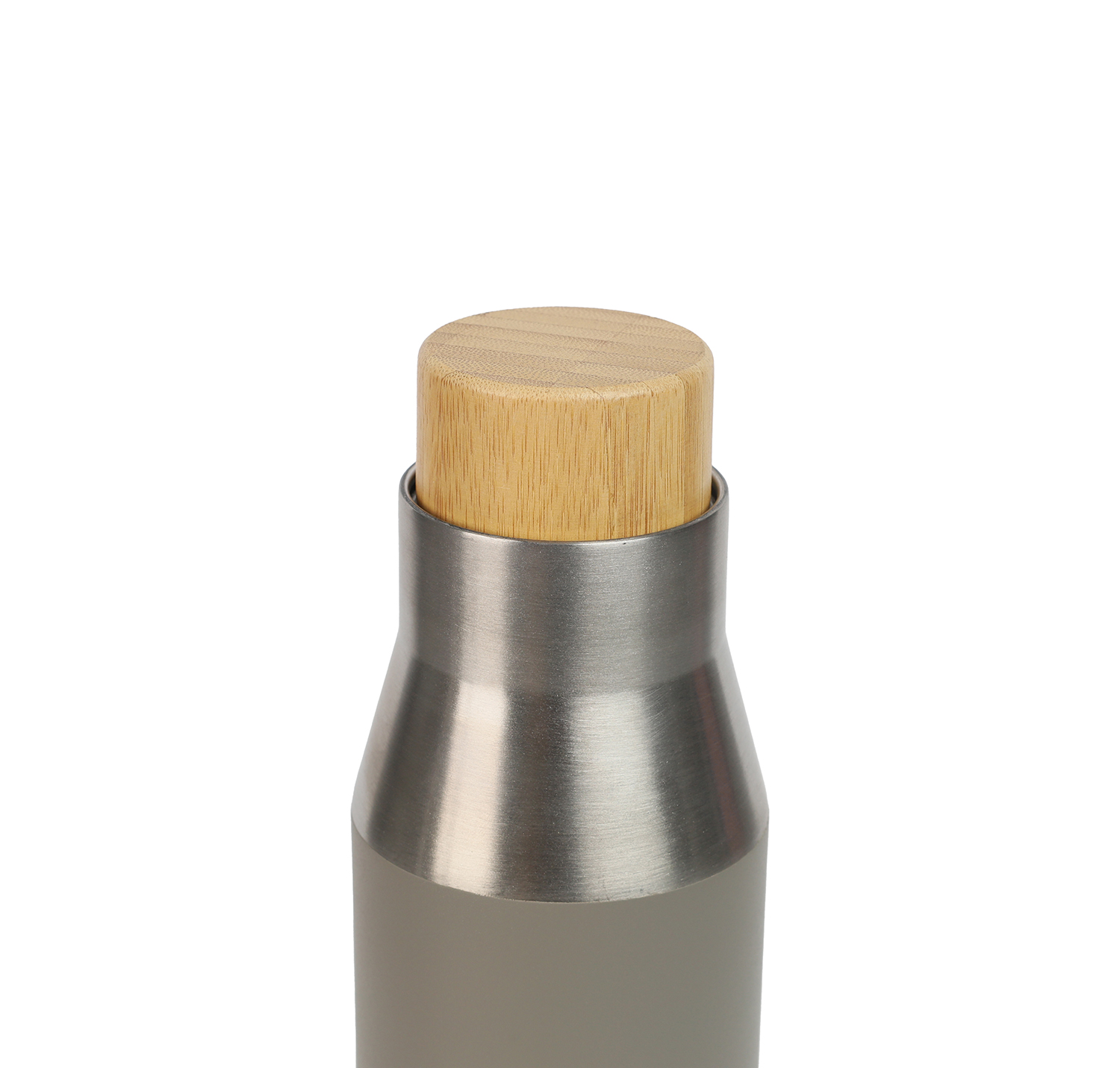 QUENCH - Vaccum Bottle with Bamboo Lid